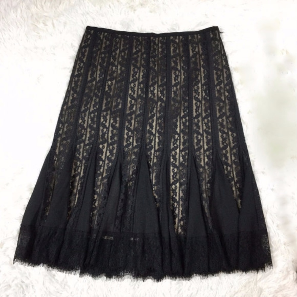 Black Lace Skirt